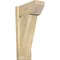 Ekena Millwork Traditional Slat Rough Sawn Outlooker, Douglas Fir, 8"W x 16"D x 28"H OUT08X16X28TRA06RDF - alternate 1